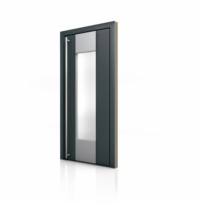 HT 400 Wood Aluminum Entrance Door Glass Insert