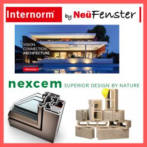 Partnership between Internorm by NeuFenster and Nexcem ICF Manufacturers