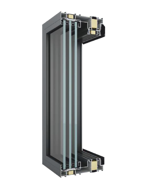 DP 180 Aluminum Triple Pane Lift and Slide Door Modern Oversized Patio Doors NeuFenster